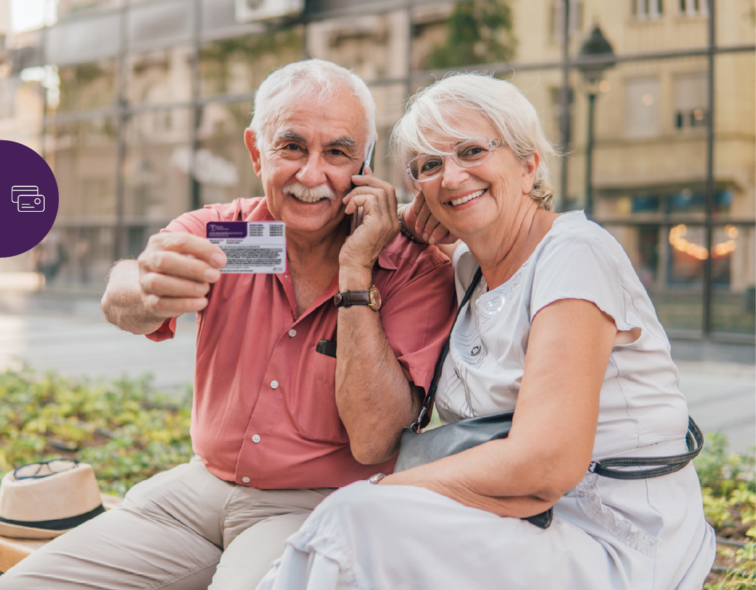 Liberty HealthShare members show their Liberty HealthShare membership ID card
